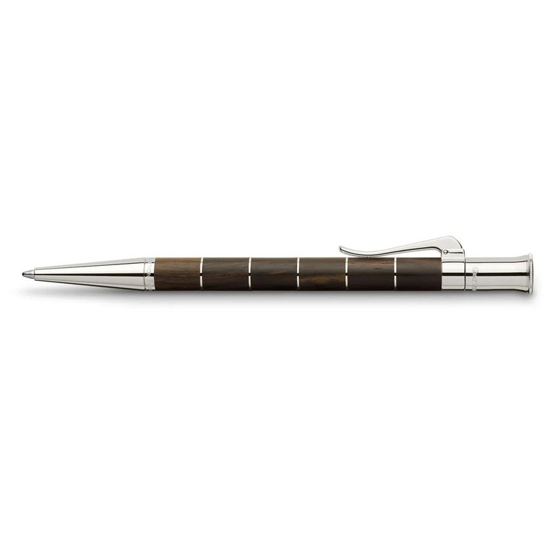Classic Propelling Ball Pen Anello Grenadilla
