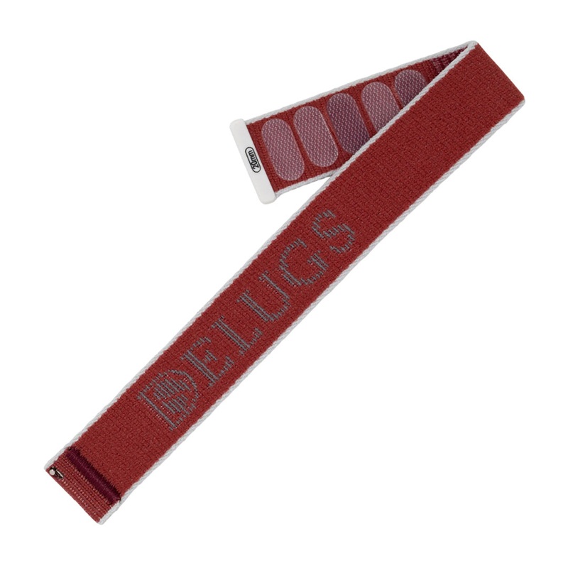 Delcro Maroon/Light Grey|20mm