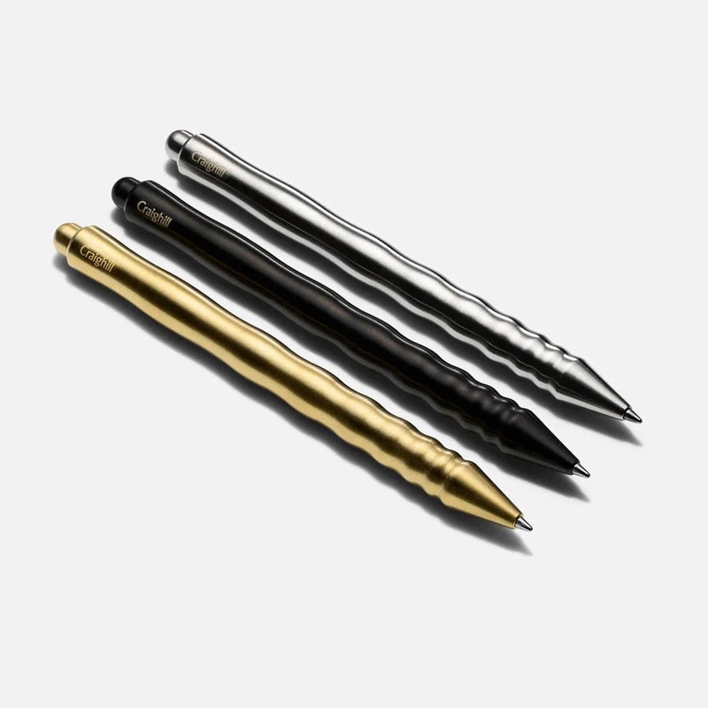 Kepler Pen|Vapor Black|Brass|Stainless Steel