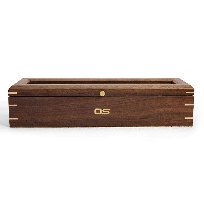 Analog Shift Wood 5 PC Watch Box – Walnut