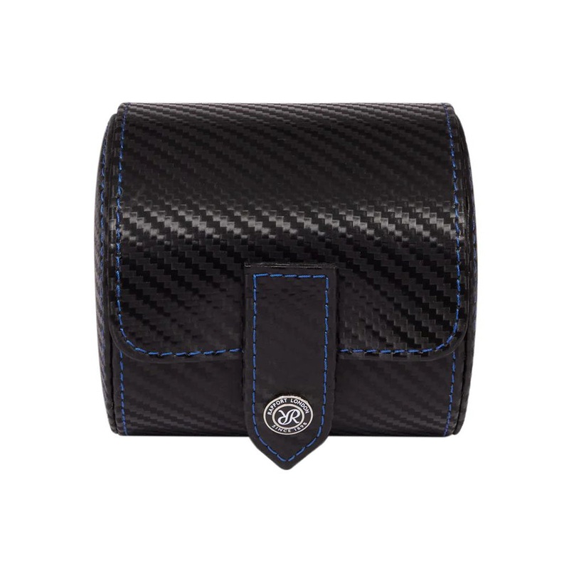 Carbon Single Watch Roll – Black