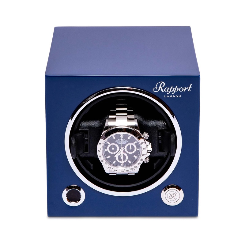 EVO Cube 1 Watch Winder Digital – Admiral Blue