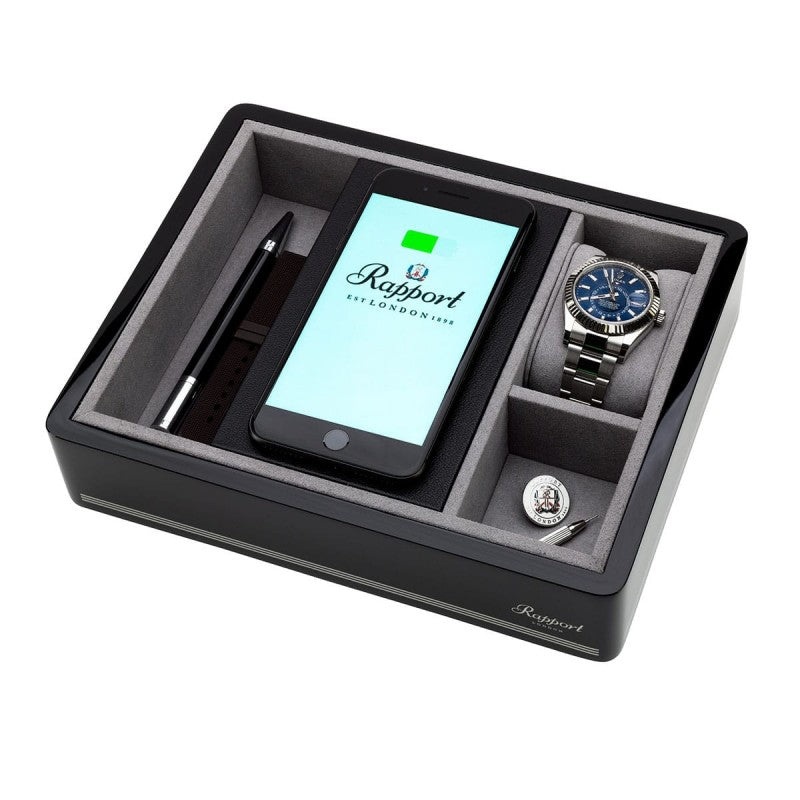 Formula Wireless Charging Tray Black