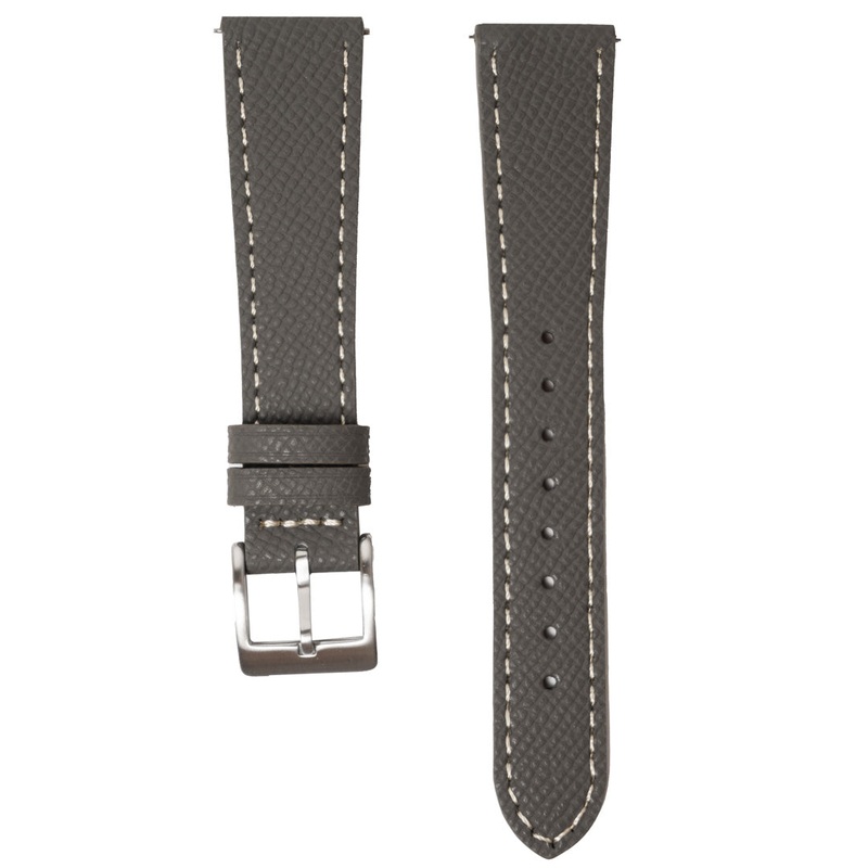 Grey – TK Leather Strap|18mm|19mm|20mm