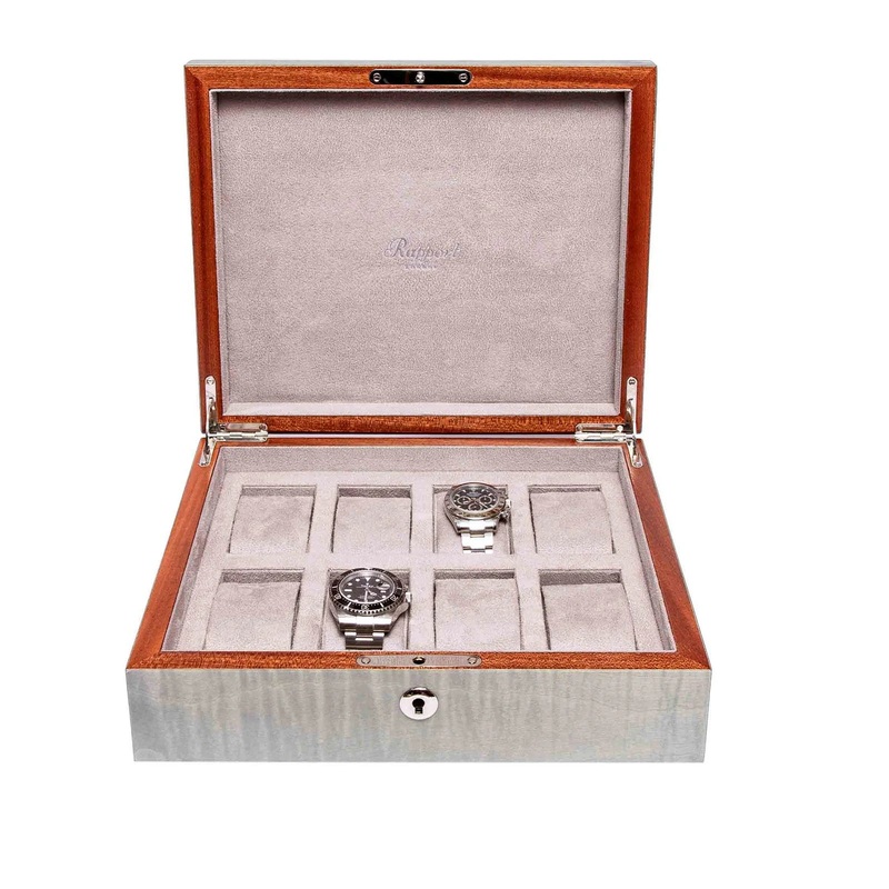 Heritage 8 Watch Collector Box – Grey