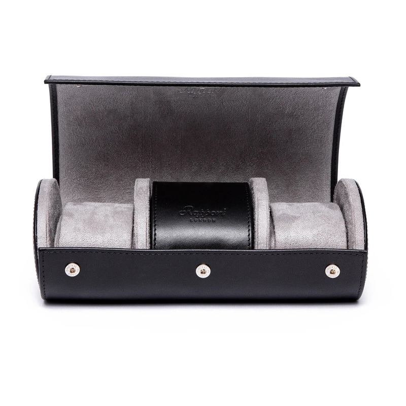 Hyde Park 3 Watch Roll – Black
