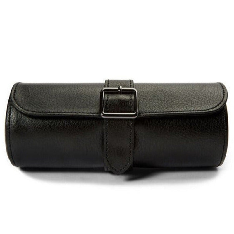 British Racing Triple Watch Roll – Black