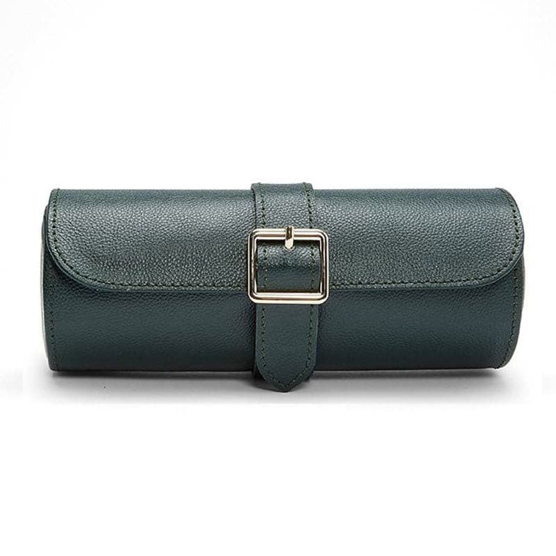 British Racing Triple Watch Roll – Green