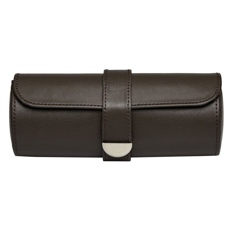 Earth Triple Watch Roll|Coffee