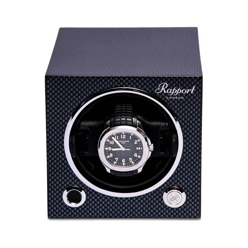 EVO Cube 1 Watch Winder Digital – Carbon Fibre