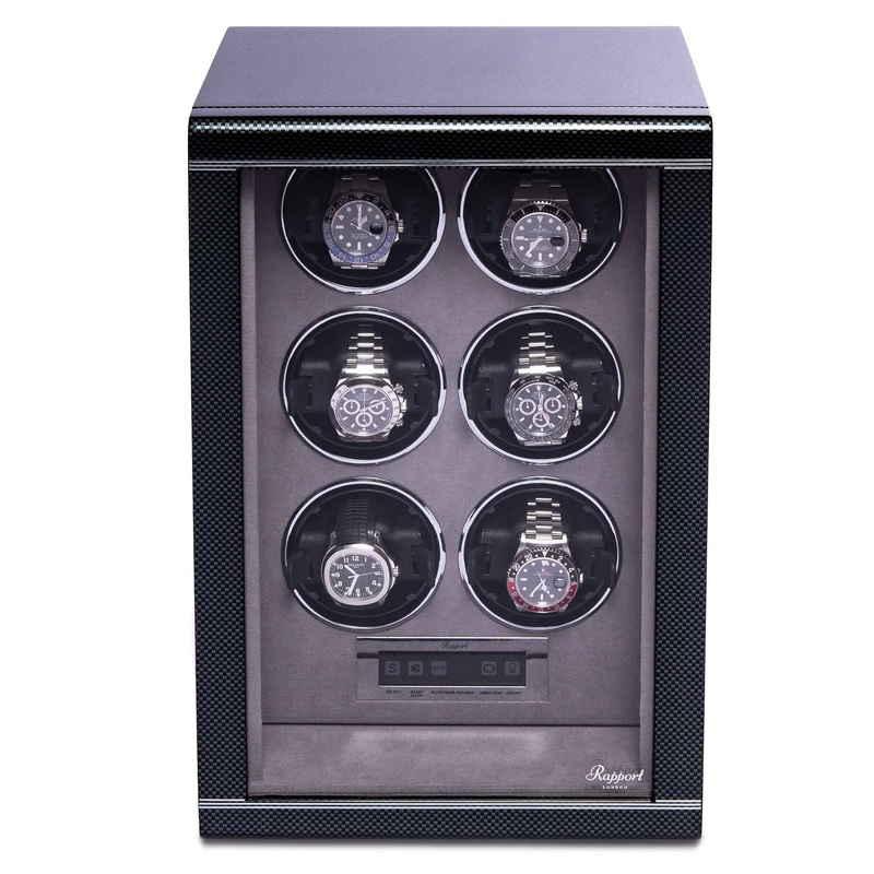 Formula 6 Watch Winder – Carbon Fibre