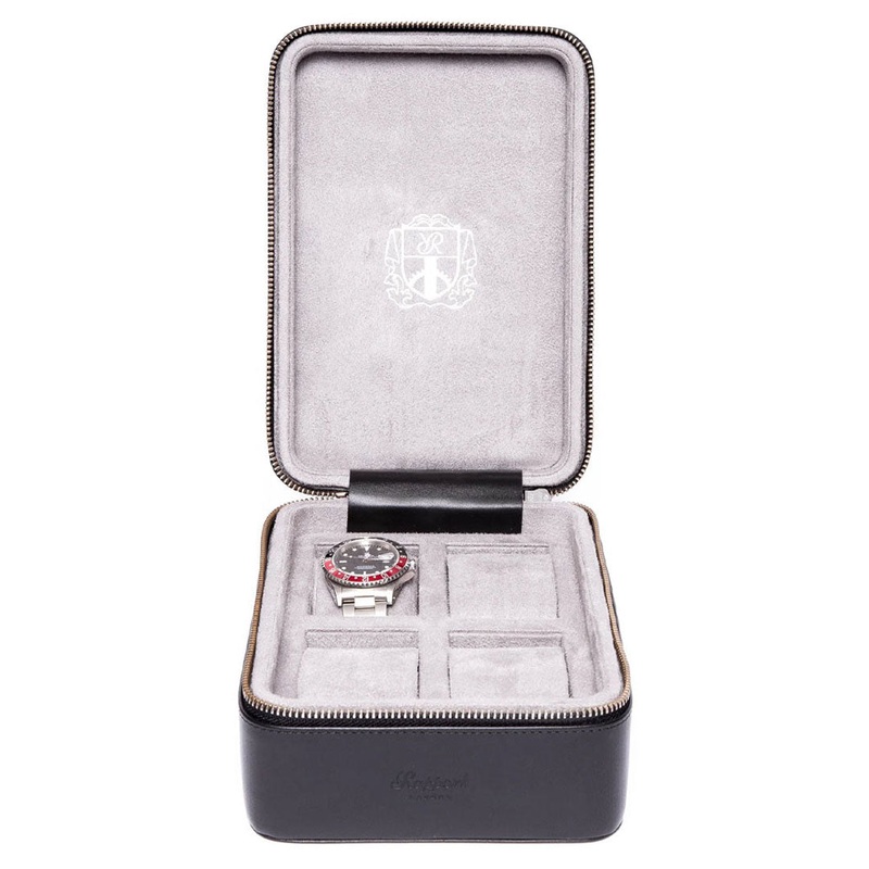 Hyde Park 4 Watch Zip Case