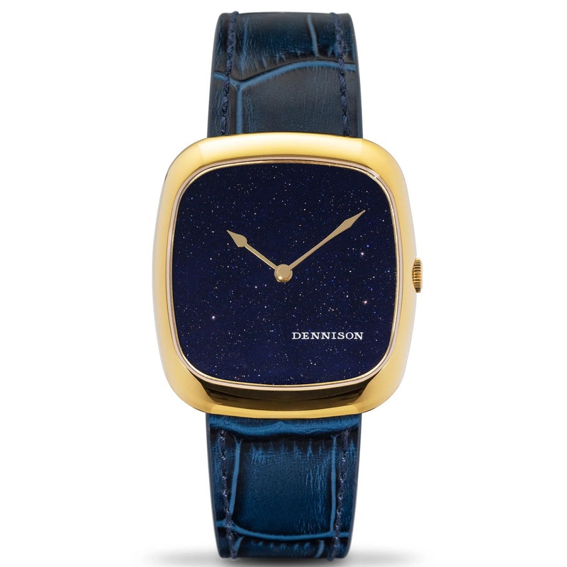 Midnight Aventurine in Gold
