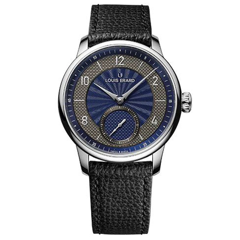 Petite Seconde Guilloch Anthracite Blue