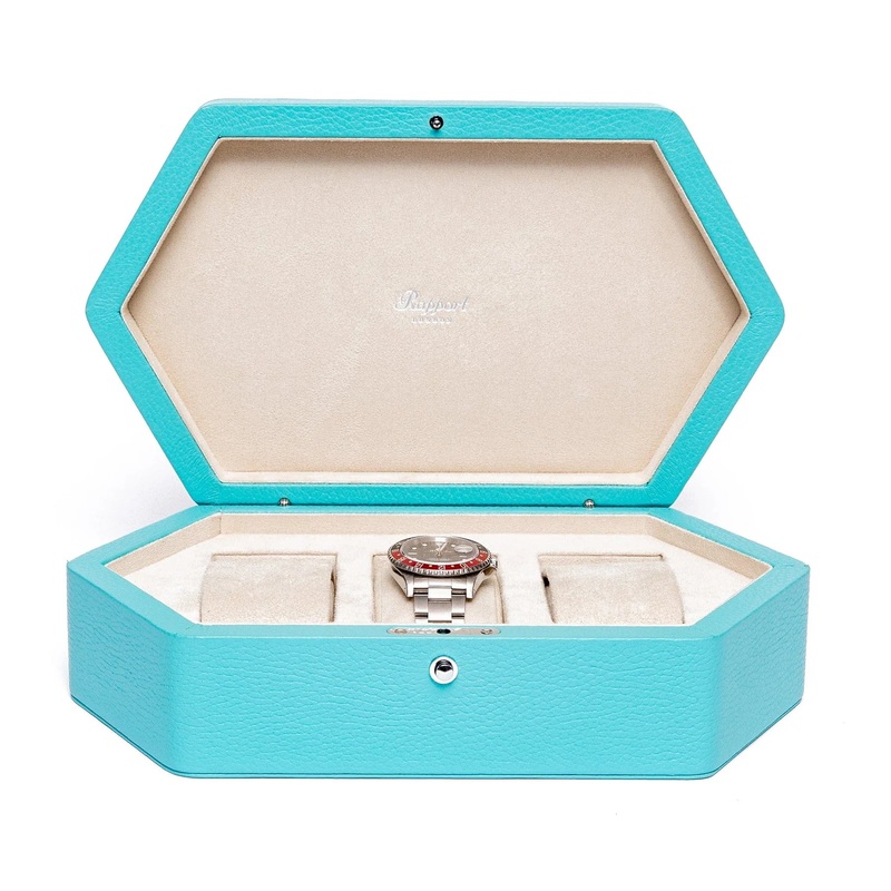 Portobello 3 Watch Box – Blue