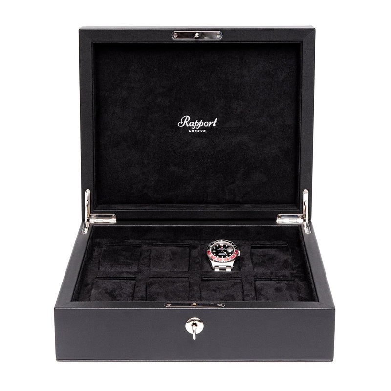 Vantage 8 Watch Box – Black