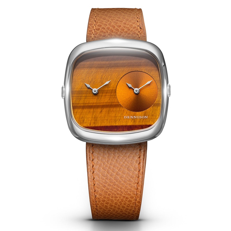 ALD Dual Time  Tiger Eye – Sunray In Steel
