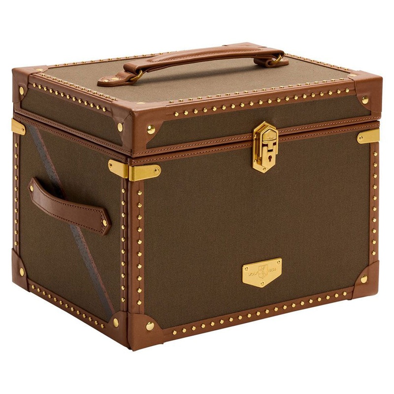 Ida Trunk Jewellery Box – Khaki