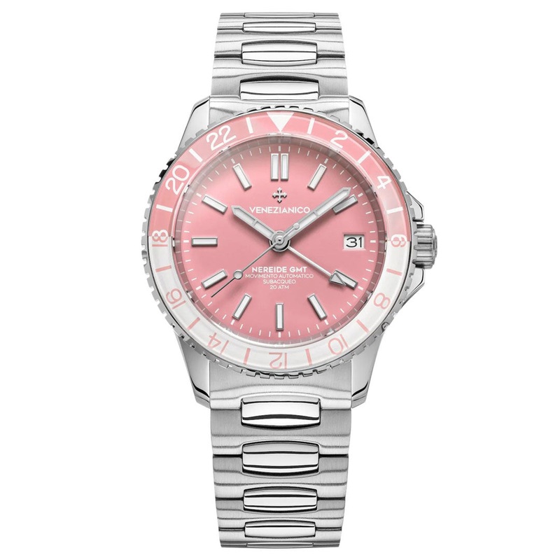 Nereide GMT Rosa – 39mm