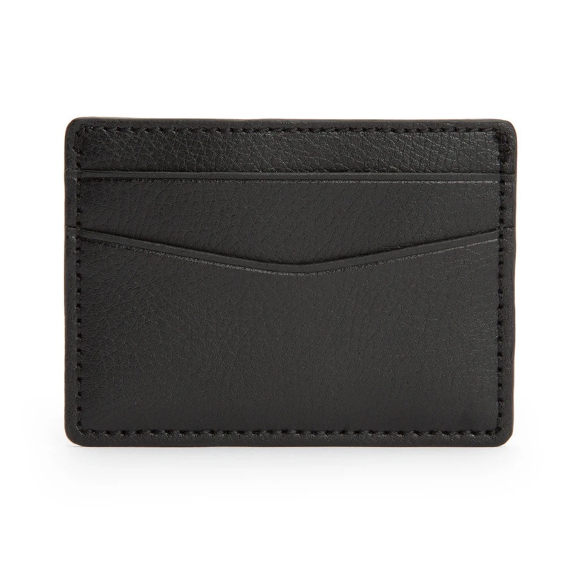 WOLF Blake Black and Grey Credit Card Case