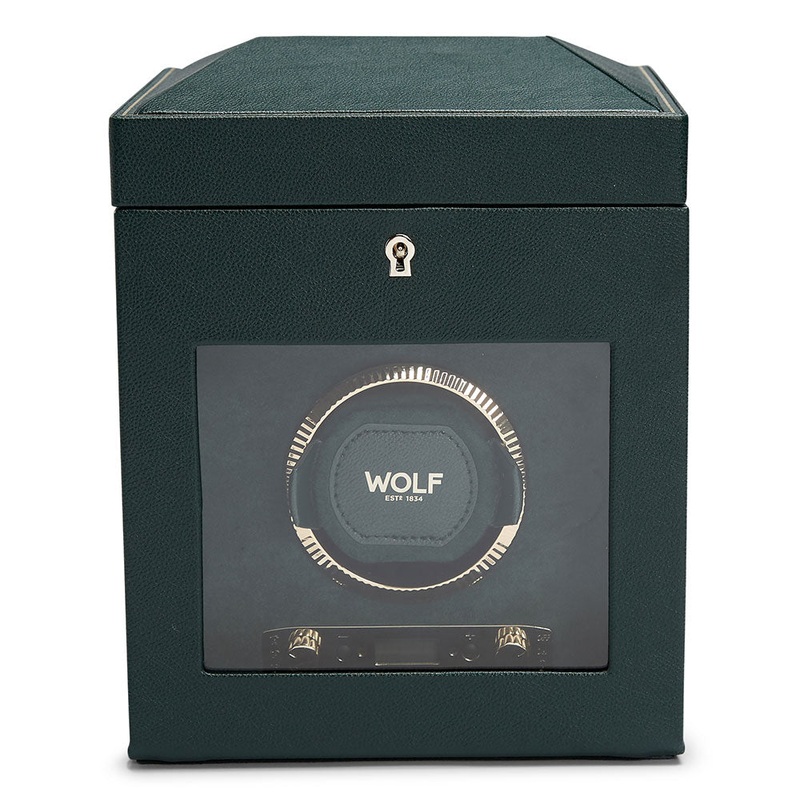 WOLF British Racing Green Single Watch Winder