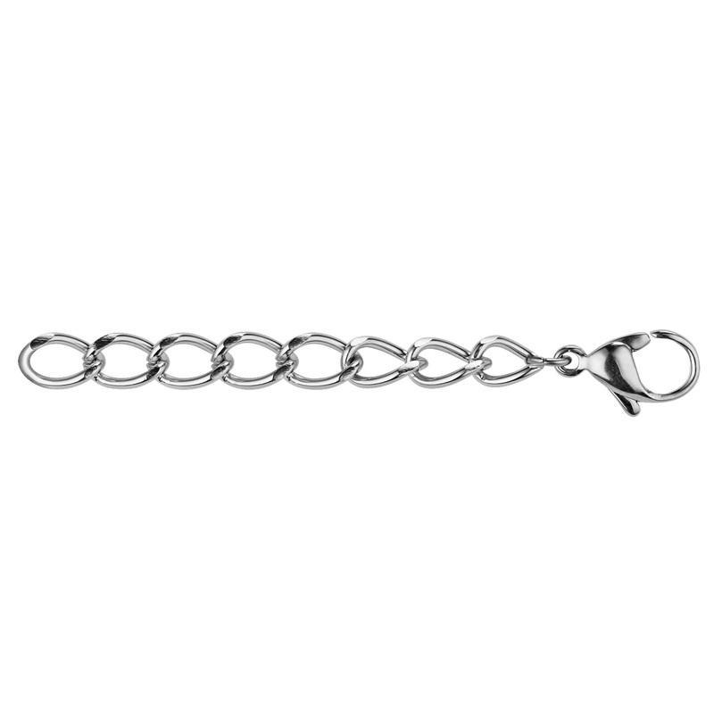Coeur De Lion Extension Chain with Clasp Stainless Steel