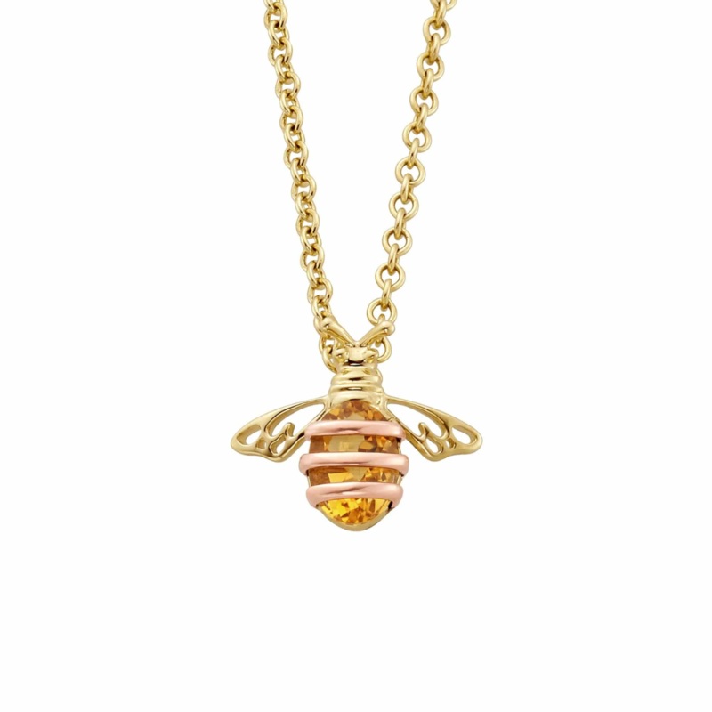 Clogau Gold Honey Bee Pendant HNBCP