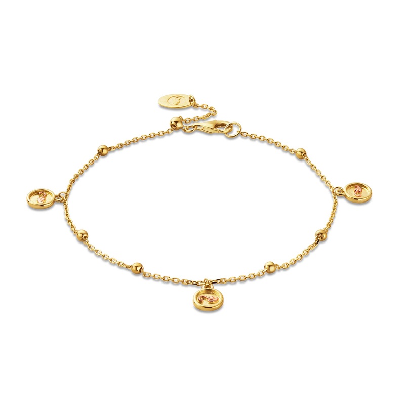 Clogau Tree of Life Insignia Gold Drop Bracelet GTOL0385