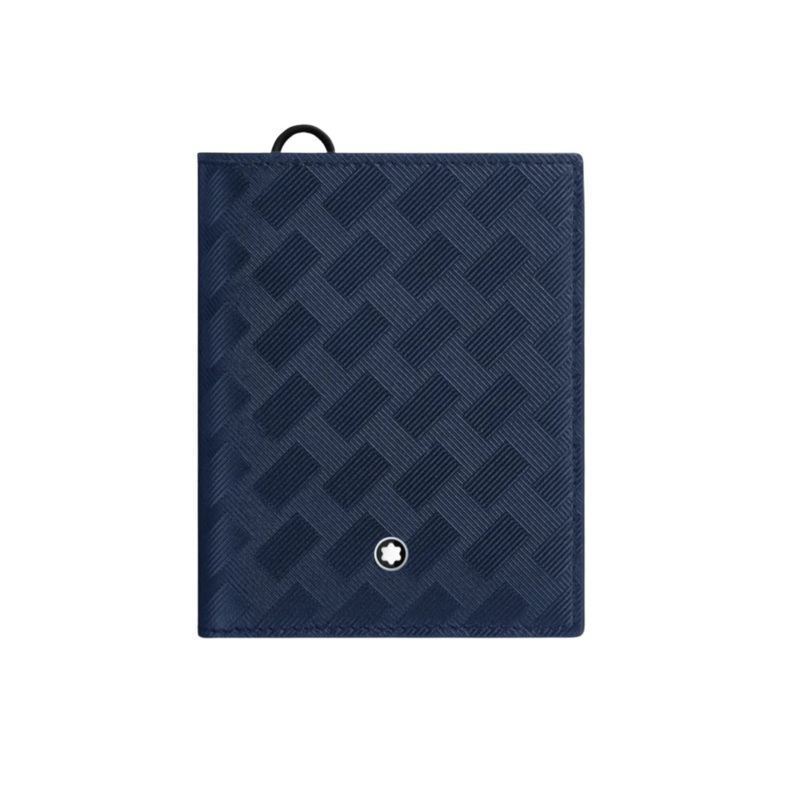 Montblanc Leather – Extreme 3.0 Compact Wallet 6CC Ink Blue