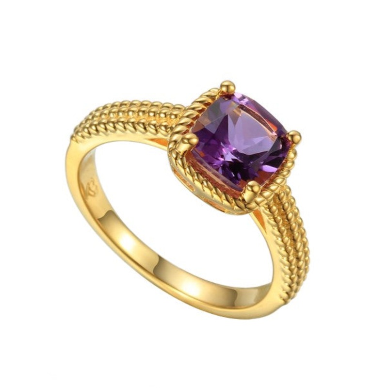 Amethyst 1.50ct 9ct Yellow Gold Ring