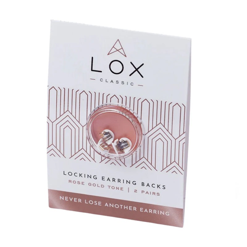 Classic Earring Backs – Rose Gold Tone