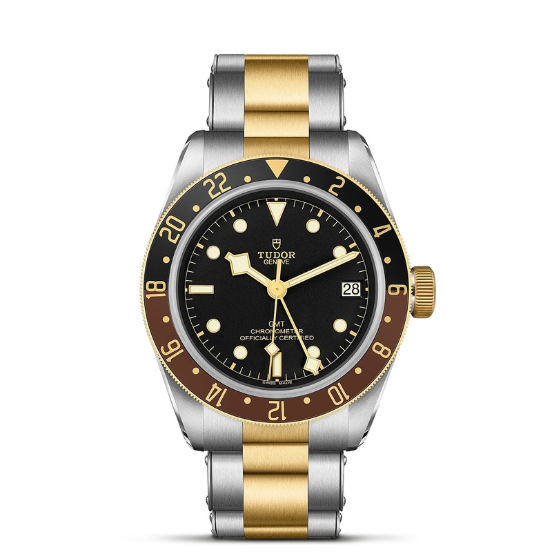TUDOR Black Bay GMT 41mm Chronometer Steel and Gold Automatic Watch M79833MN-0001