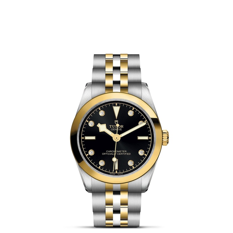 TUDOR Black Bay One 31mm Chronometer Stainless Steel and Yellow Gold Diamond Automatic Watch M79603-0006