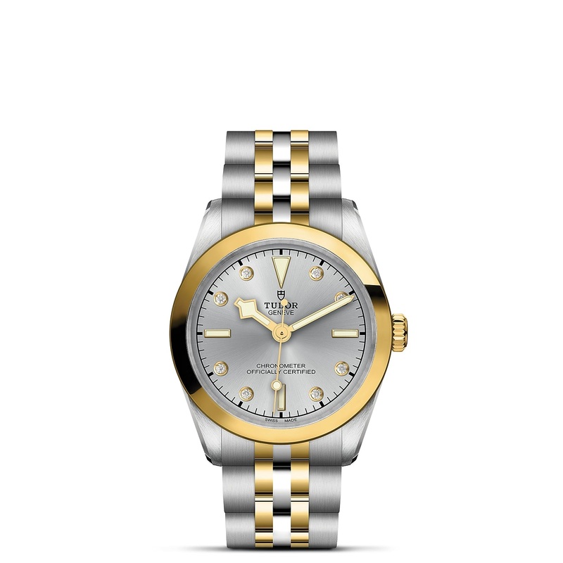 TUDOR Black Bay One 31mm Chronometer Stainless Steel and Yellow Gold Diamond Automatic Watch M79603-0007