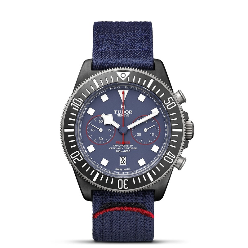 TUDOR Pelagos FXD Chrono Alinghi Red Bull Racing Edition 43mm Carbon Automatic Watch M25807KN-0001