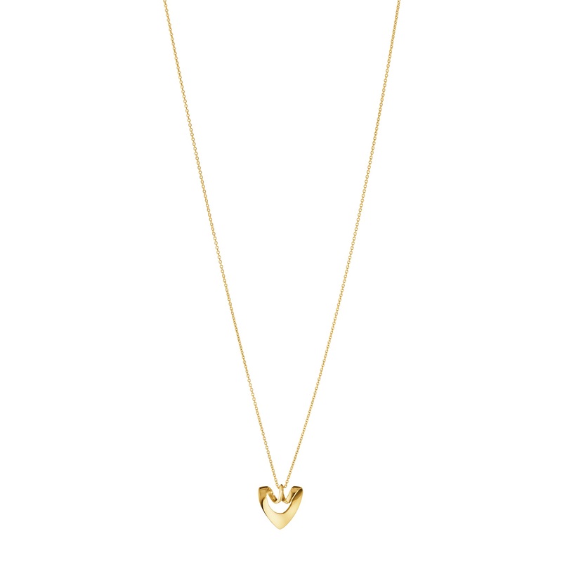 Georg Jensen 2025 HEART 18ct Yellow Gold Pendant