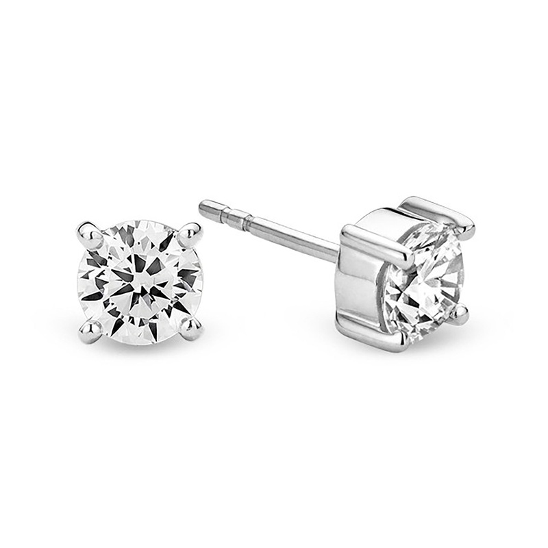 Ti Sento Cubic Zirconia Stud Earrings 7319ZI