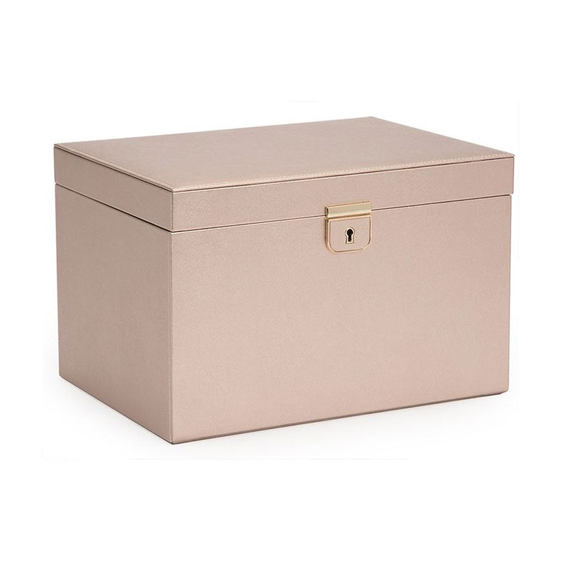 WOLF Palermo Rose Gold Large Jewellery Box