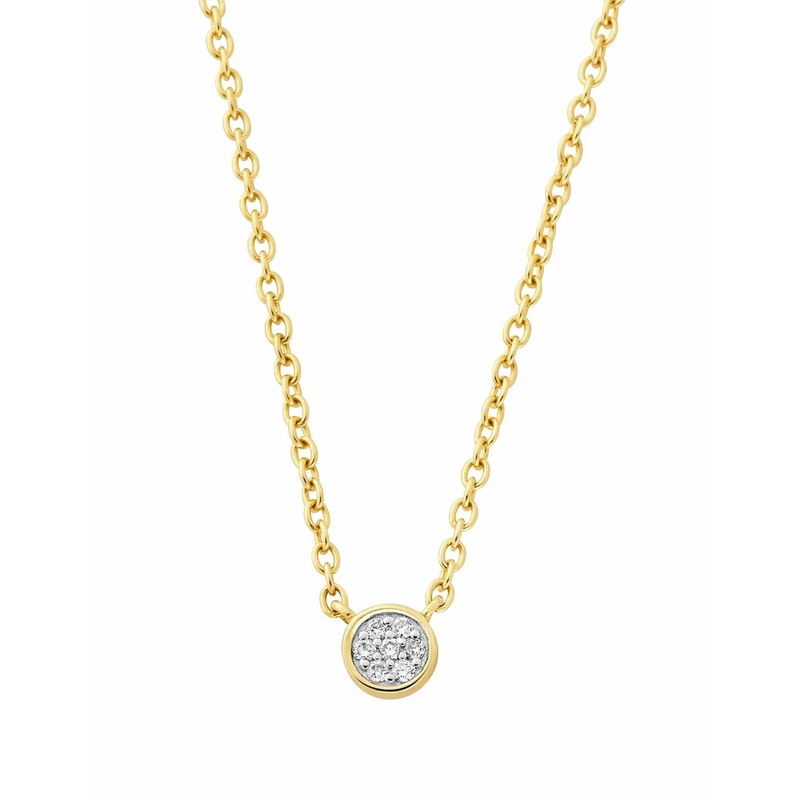 Clogau Clogau Celebration 9ct Solid Gold Necklace with Pav-Set Lab-Grown Diamonds GCLC0359
