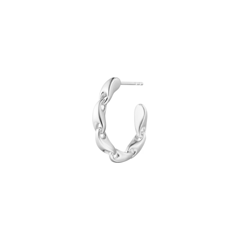 Georg Jensen REFLECT Chain Hoop – Single (Left)