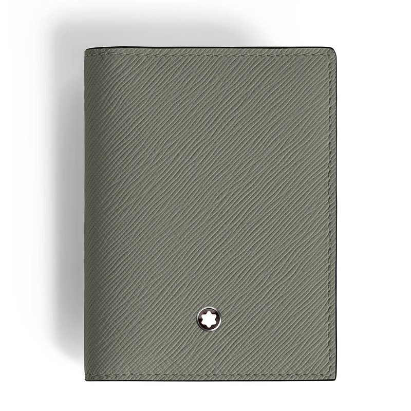 Montblanc Leather – Sartorial Card Holder 4CC Medium Grey