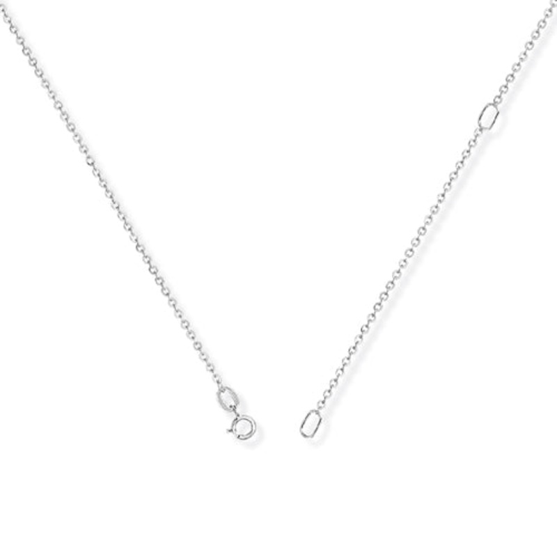 9ct White Gold 18 Trace Chain