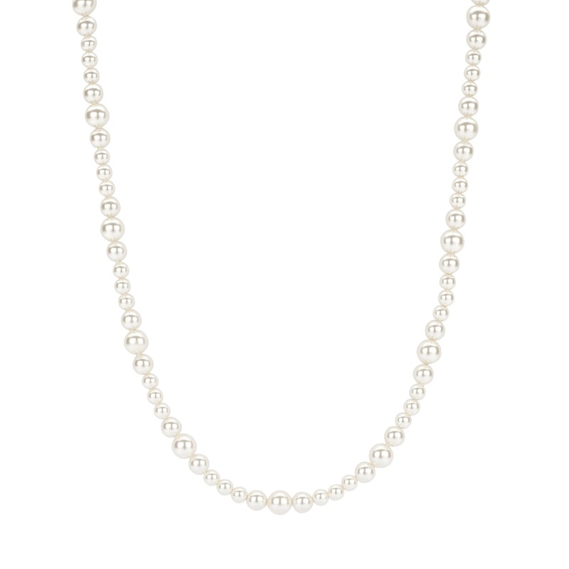 Ti Sento Synthetic Pearl Necklace 34094PW