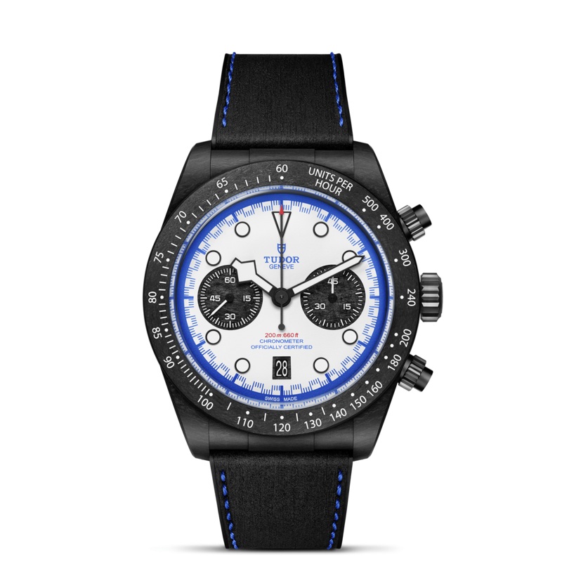 TUDOR Black Bay Chrono Carbon 25 42mm Chronometer Automatic Watch M79377KN-0001