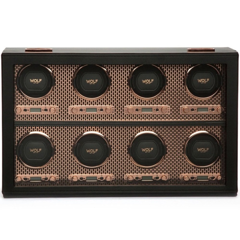 WOLF Axis 8 Piece Watch Winder