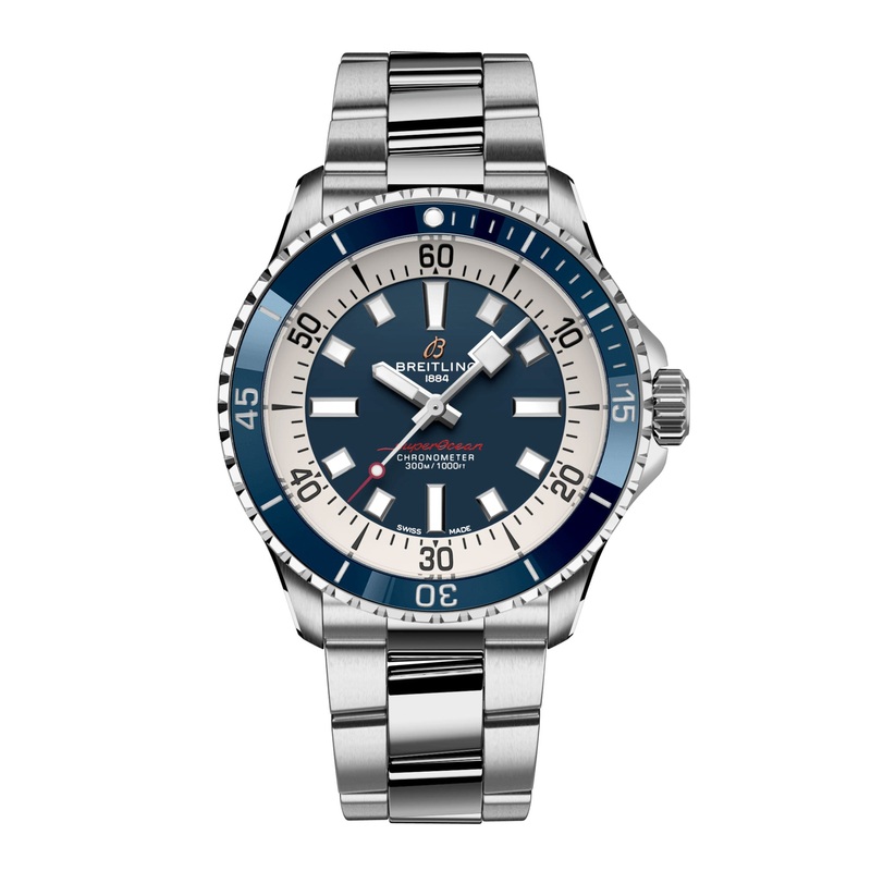 Breitling Superocean 42mm Automatic Watch A17375E71C1A1