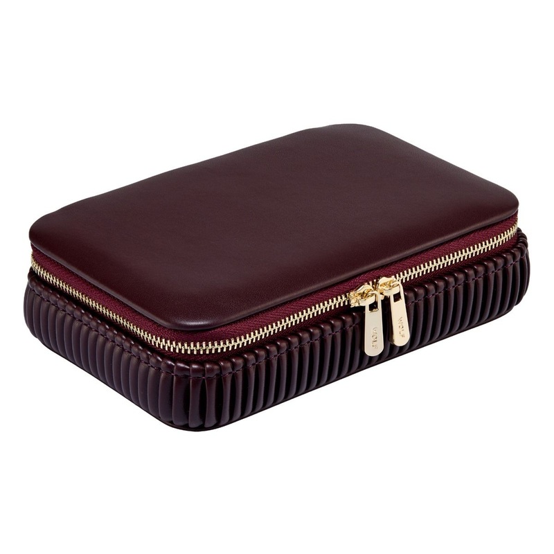 WOLF Bella Bordeaux Zip Case