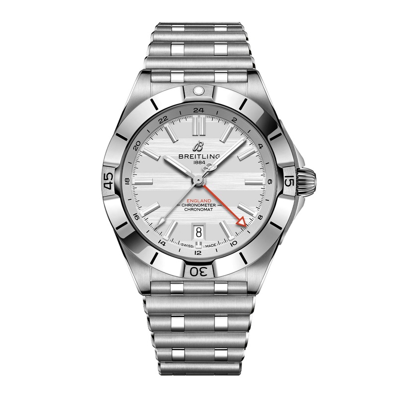 Breitling Chronomat GMT Six Nations England 40mm Automatic Watch A323985B1A1A1