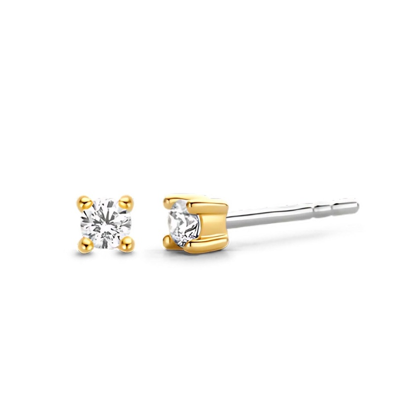 Ti Sento Cubic Zirconia Stud Earrings 7835ZY