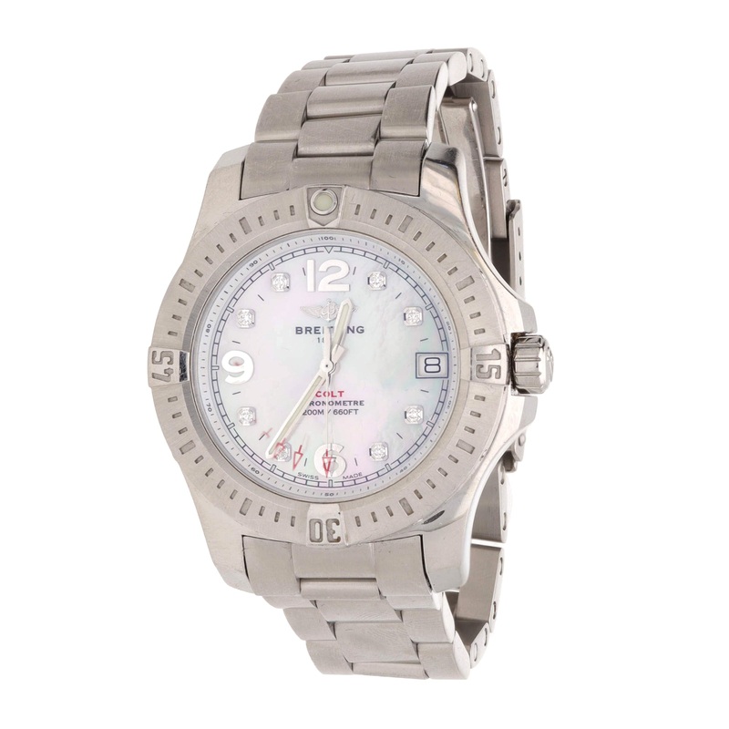 Pre-Owned Breitling Colt 36mm Quartz Watch A7438911/A771